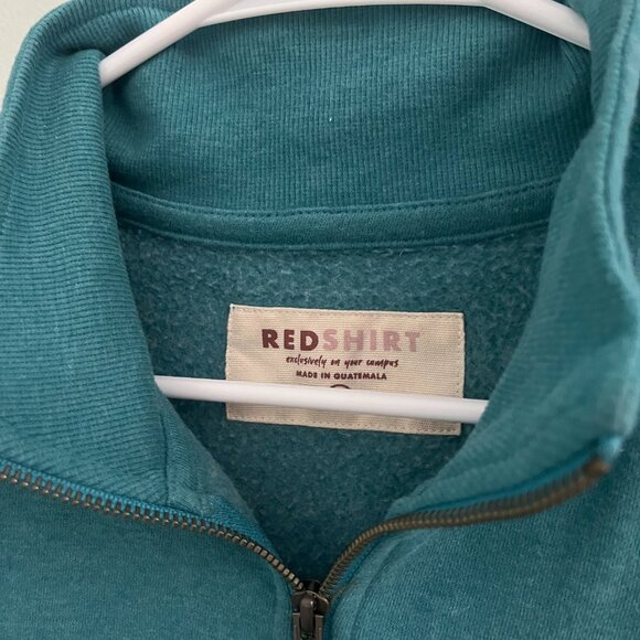 UNCW (University of North Carolina Wilmington) Ocean Blue Quarter Zip - Picture 8 of 12